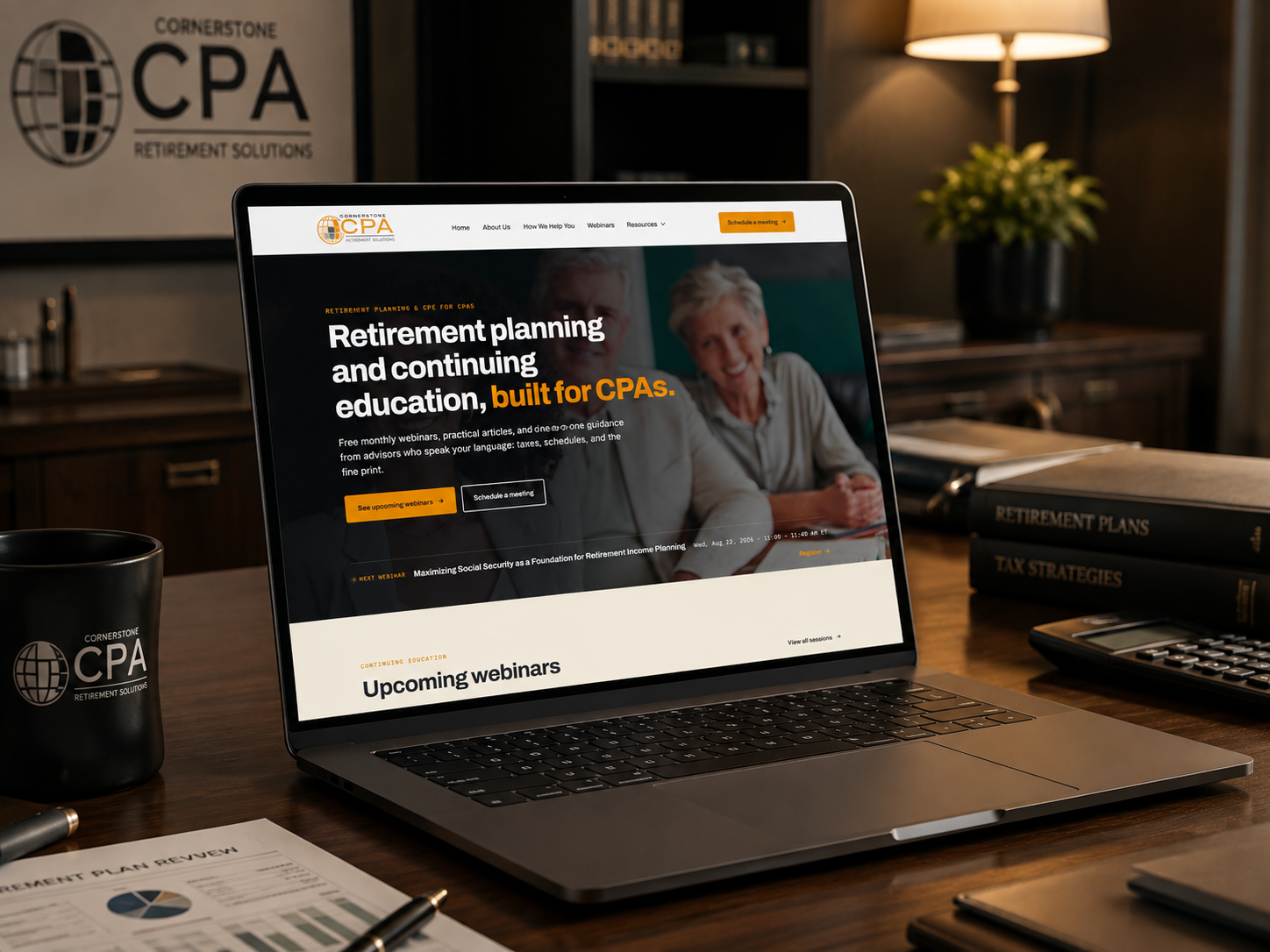 CPA Retirement Solutions website